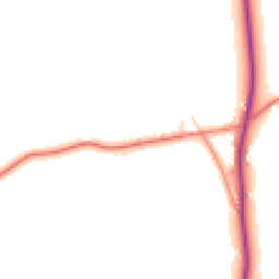 Daytime road noise heatmap for CW6 9TG