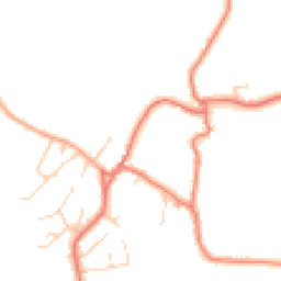Daytime road noise heatmap for CW6 9ZE