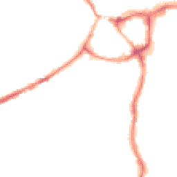 Night-time road noise heatmap for CW8 1BE