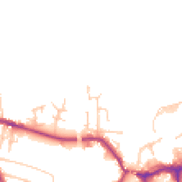 Daytime road noise heatmap for CW8 1SL