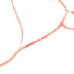 Night-time road noise heatmap for CW8 1TA