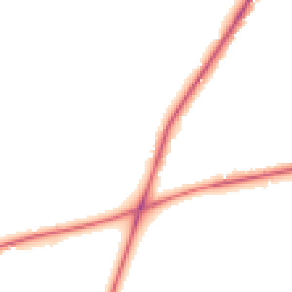Night-time road noise heatmap for CW8 2DY