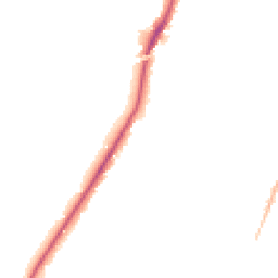 Night-time road noise heatmap for CW8 2EE