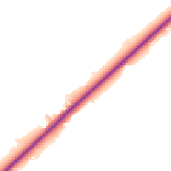 Daytime road noise heatmap for CW8 2HB