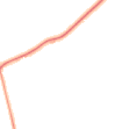 Night-time road noise heatmap for CW8 2HH