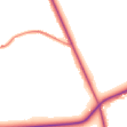 Daytime road noise heatmap for CW8 2HX