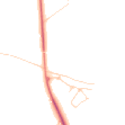 Daytime road noise heatmap for CW8 2JE