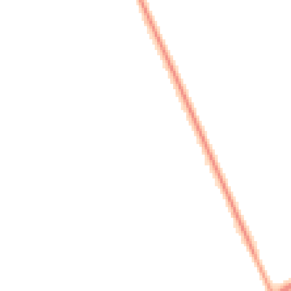 Night-time road noise heatmap for CW8 2JJ