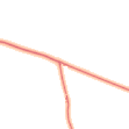 Daytime road noise heatmap for CW8 2SE