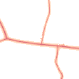 Daytime road noise heatmap for CW8 2YL