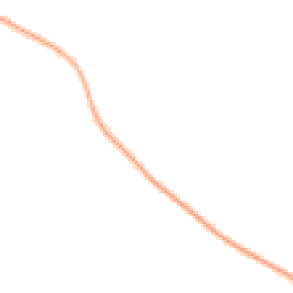 Night-time road noise heatmap for CW8 3DA