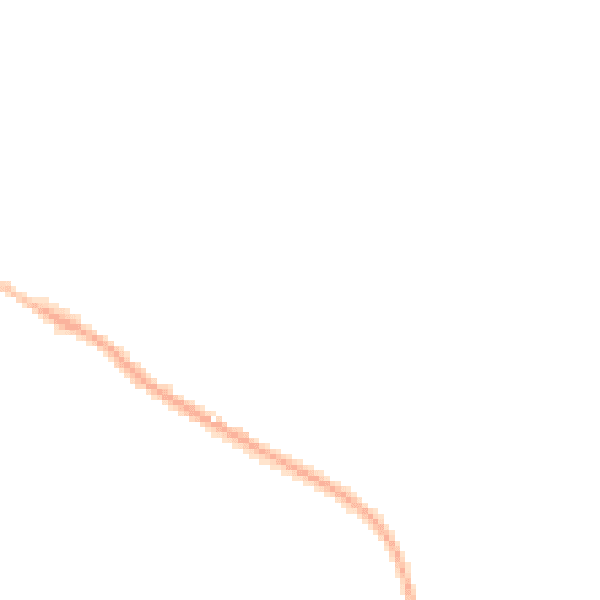 Night-time road noise heatmap for CW8 3LN