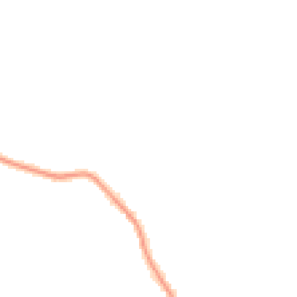 Night-time road noise heatmap for CW8 4QF