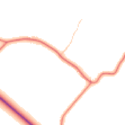 Daytime road noise heatmap for CW8 4RG