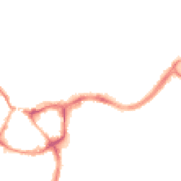 Night-time road noise heatmap for CW9 5BF
