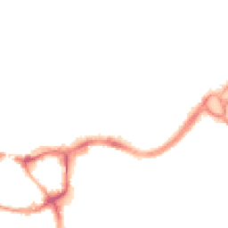 Night-time road noise heatmap for CW9 5DY