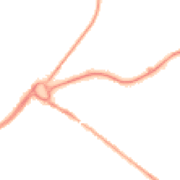 Night-time road noise heatmap for CW9 5LZ