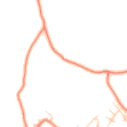 Daytime road noise heatmap for CW9 6AN