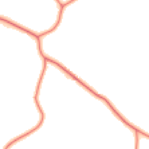 Daytime road noise heatmap for CW9 6NH