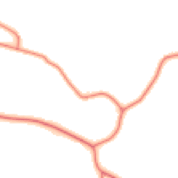 Daytime road noise heatmap for CW9 6NP