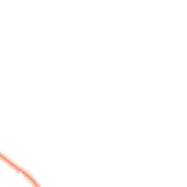 Night-time road noise heatmap for CW9 6NQ