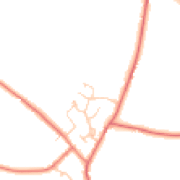 Daytime road noise heatmap for CW9 6PA