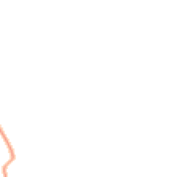 Night-time road noise heatmap for CW9 6SA