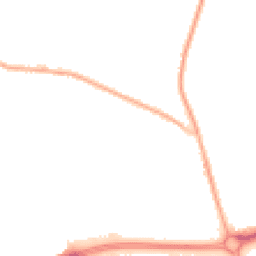 Night-time road noise heatmap for CW9 7JF