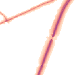 Night-time road noise heatmap for CW9 7PE