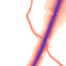 Daytime road noise heatmap for CW9 7SL