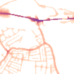 Daytime road noise heatmap for DA10 0AD