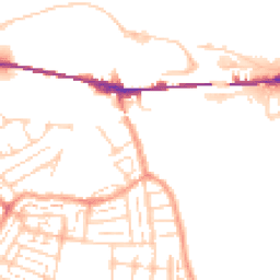 Daytime road noise heatmap for DA10 0AG