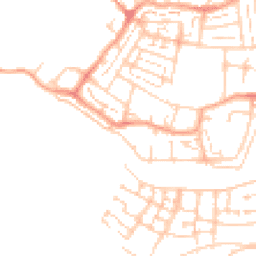 Daytime road noise heatmap for DA10 0EW