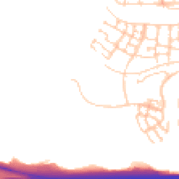 Daytime road noise heatmap for DA10 1EY