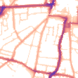Daytime road noise heatmap for DA11 0AX