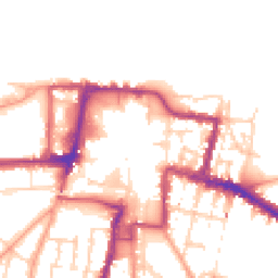 Daytime road noise heatmap for DA11 0AZ