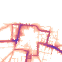Daytime road noise heatmap for DA11 0BD
