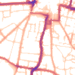 Daytime road noise heatmap for DA11 0QS