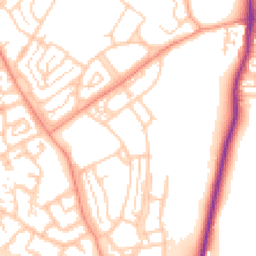 Daytime road noise heatmap for DA11 7FB