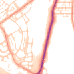 Daytime road noise heatmap for DA11 7GB