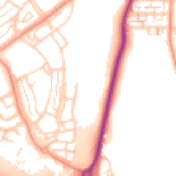 Daytime road noise heatmap for DA11 7GD