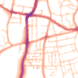 Daytime road noise heatmap for DA11 7PZ