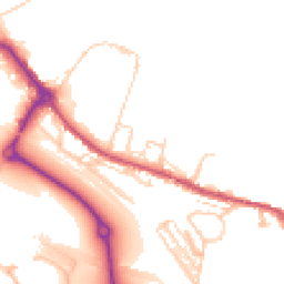 Daytime road noise heatmap for DA11 9DH