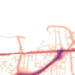 Daytime road noise heatmap for DA11 9GP