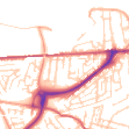 Daytime road noise heatmap for DA11 9JT