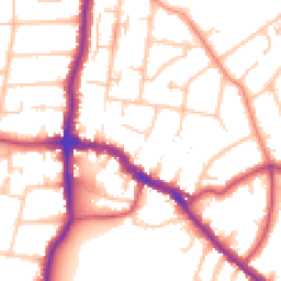 Daytime road noise heatmap for DA14 4AA