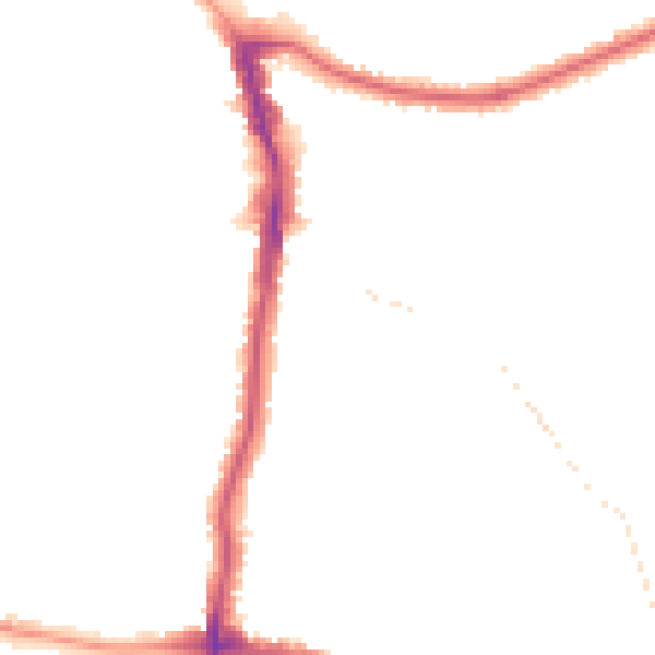 Night-time road noise heatmap for DA14 4AG