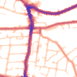 Daytime road noise heatmap for DA14 4AH