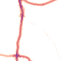 Night-time road noise heatmap for DA14 4AP