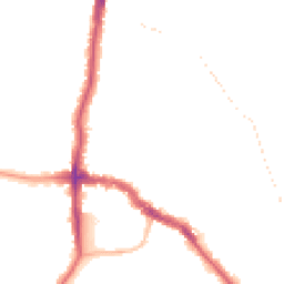 Night-time road noise heatmap for DA14 4DA